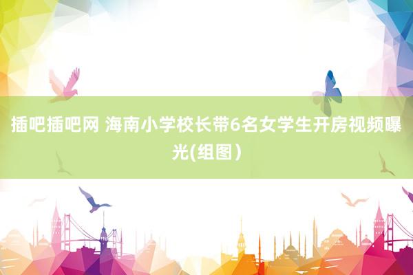 插吧插吧网 海南小学校长带6名女学生开房视频曝光(组图）
